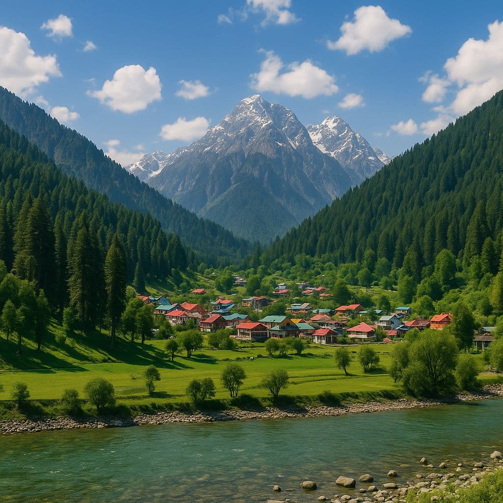 Beautiful travel destination